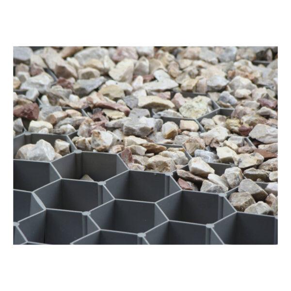 GSH Rasenwabe Gravel Fix grau 1176 x 764 x 32 mm