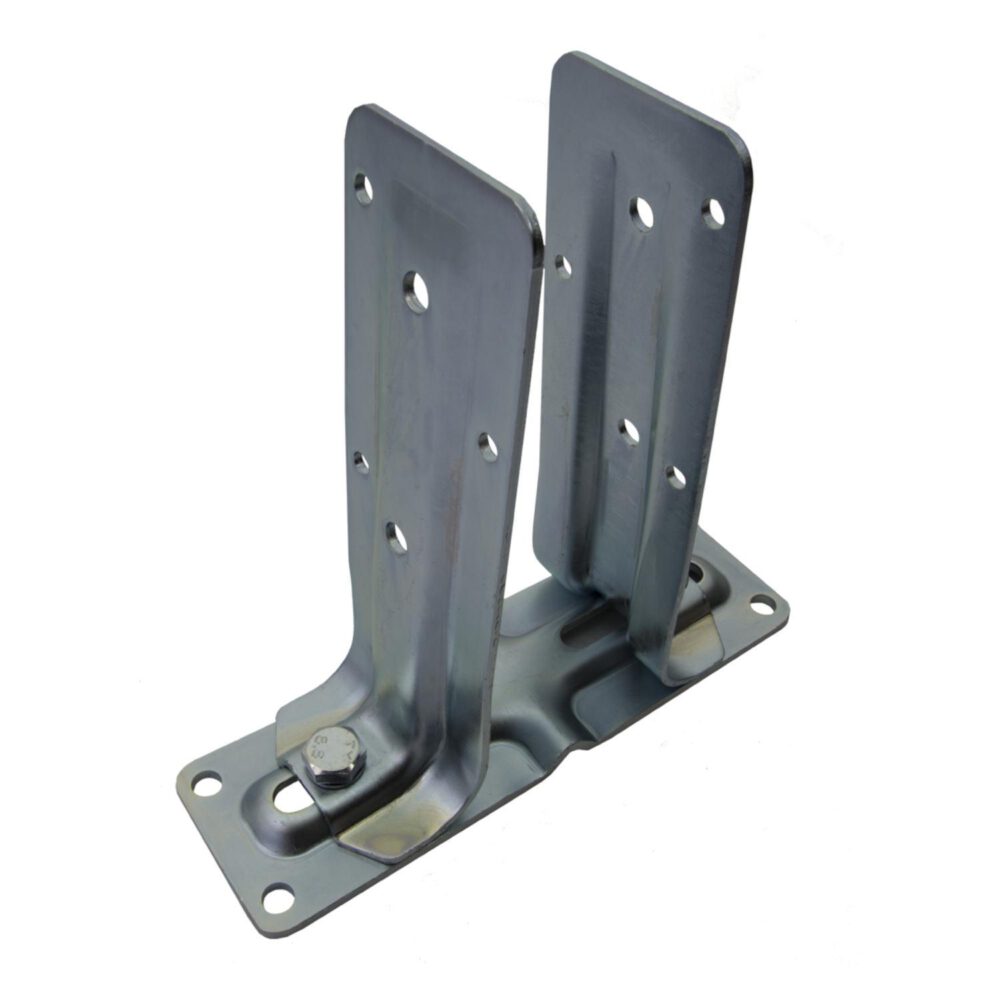 Vormann Stützenschuh verstellbar aufschraubbar 140 x 205 mm