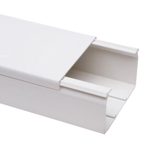 Kopp Kabelkanal 100 × 60 mm weiß 2 m