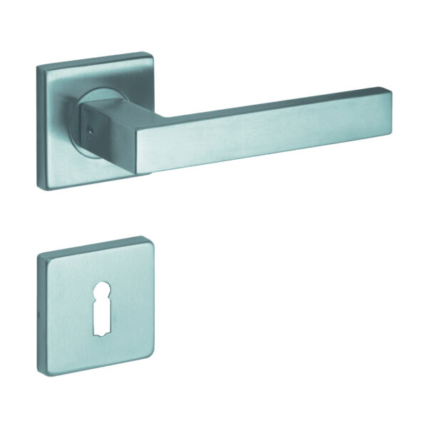 Lienbacher Rosettengarnitur Köln Edelstahl gebürstet