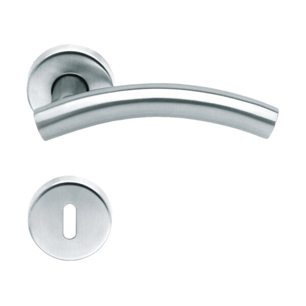 Lienbacher Rosettengarnitur Vega Edelstahl gebürstet