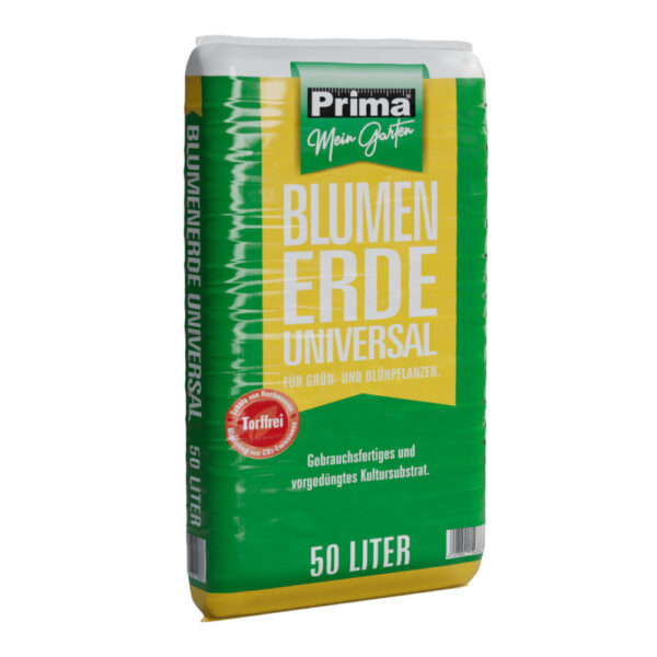 Prima Blumenerde Universal torfreduziert 50 l