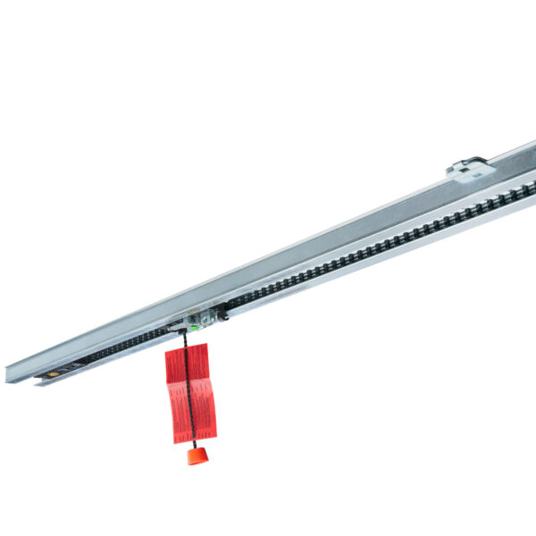 Führungsschiene FS 10 für Hörmann Garagentorantriebe mit integriertem Zahngurt und Führungsschlitten