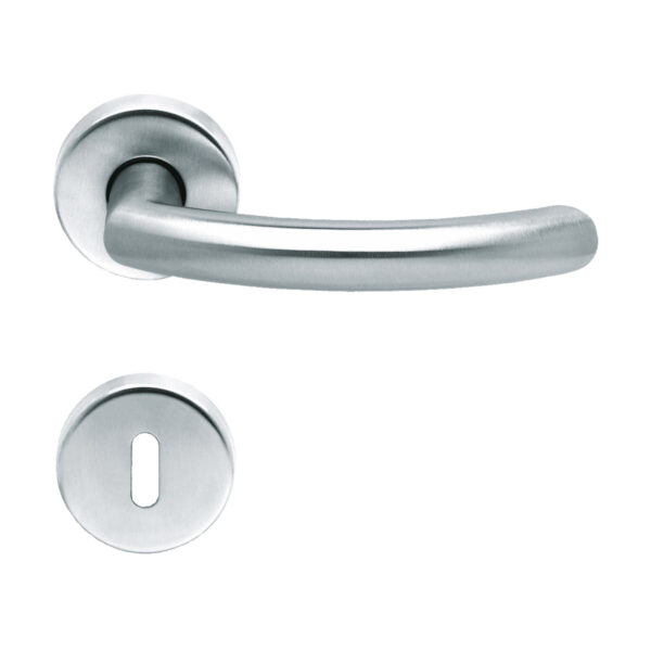 Lienbacher Rosettengarnitur Cuba Edelstahl gebürstet