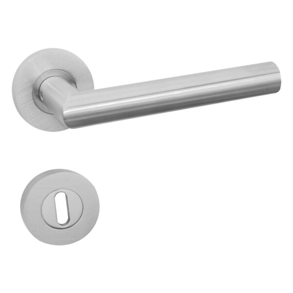 Lienbacher Rosettengarnitur Metro III Zamak gebürstet