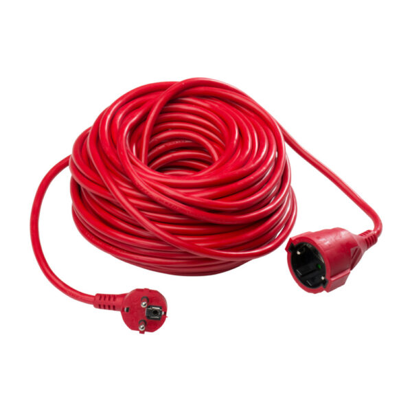 as-Schwabe Verlängerungskabel PVC rot 25 m