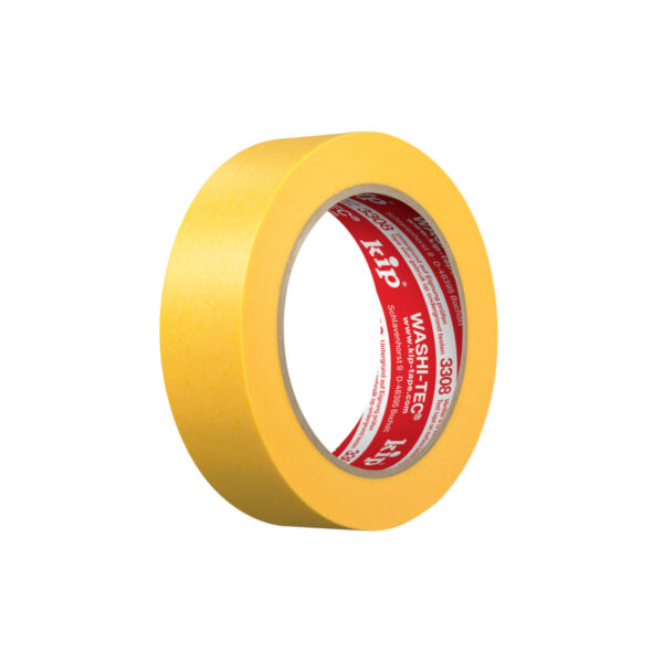 Kip 3308 Fineline-Tape Washi-Tec Goldkrepp gelb 30 mm x 50 m