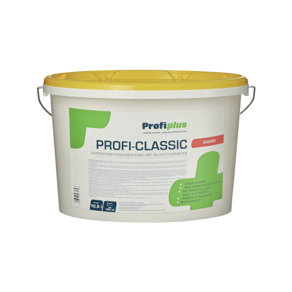 ProfiPlus Profi-Classic Fassadenfarbe weiß 12,5 l