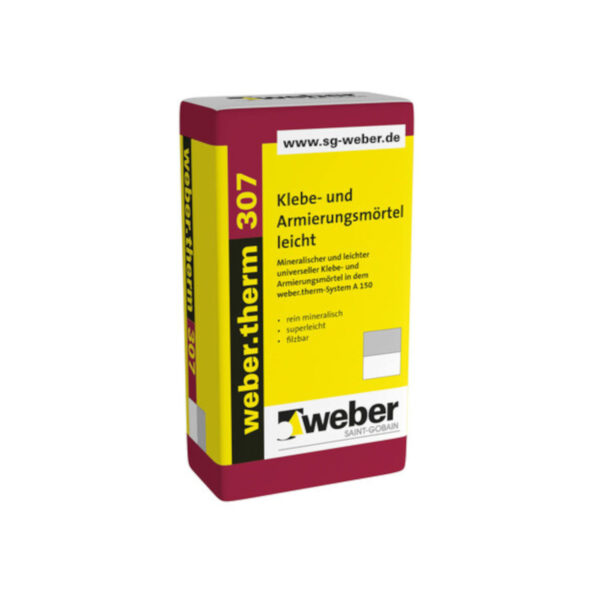 Weber.therm 307 Klebe- und Armierungsmörtel leicht 20 kg