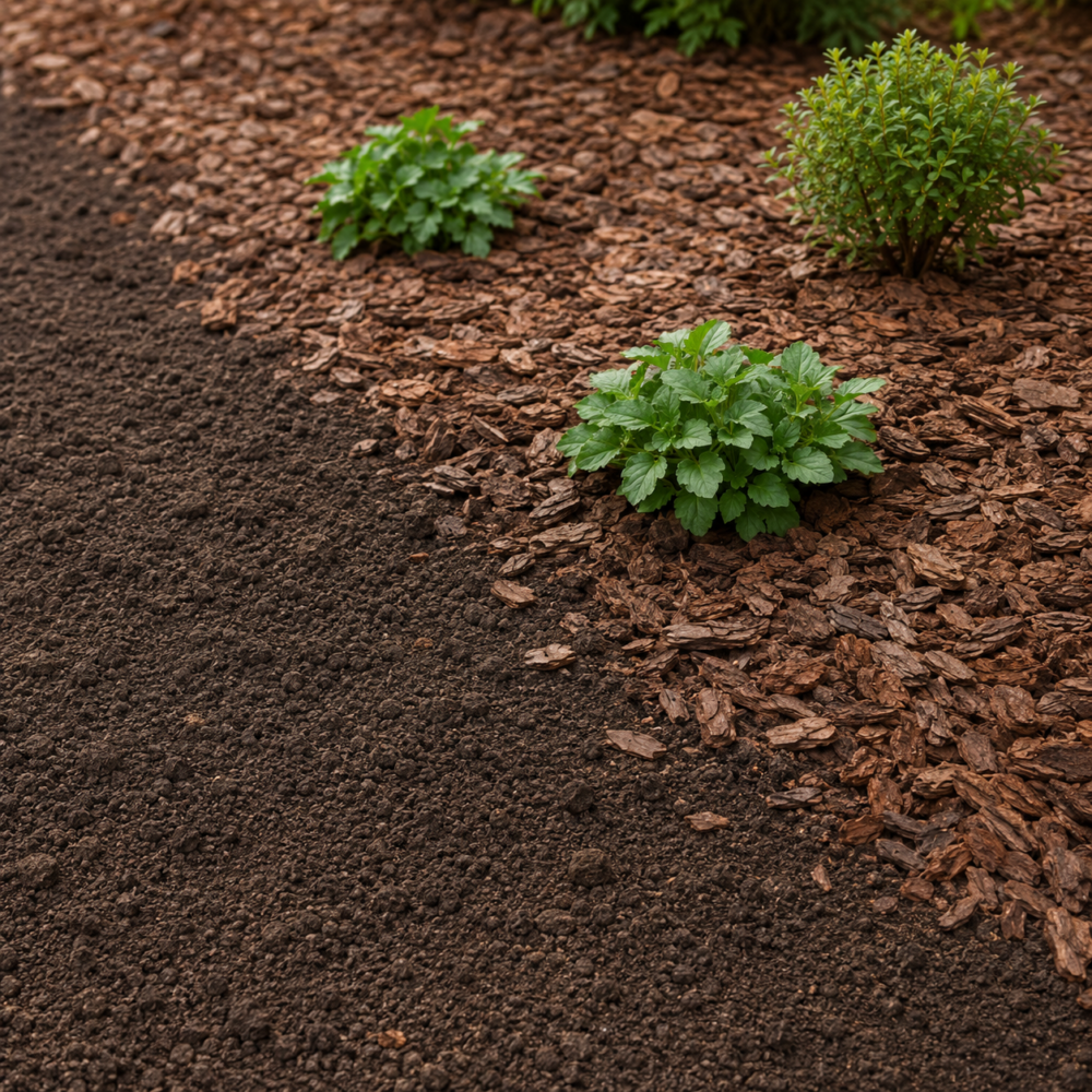 Erden, Mulch und Dünger
