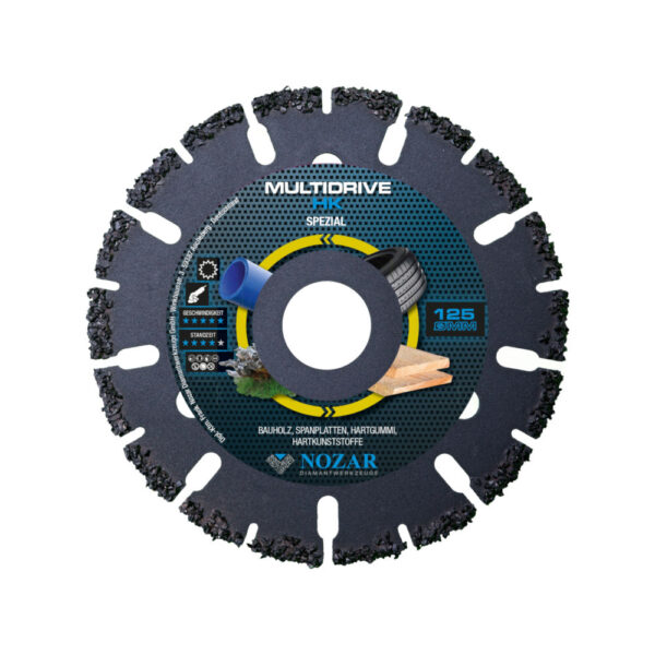 Nozar Multidrive HK Hartmetall-Trennscheibe 125 x 22,23 mm