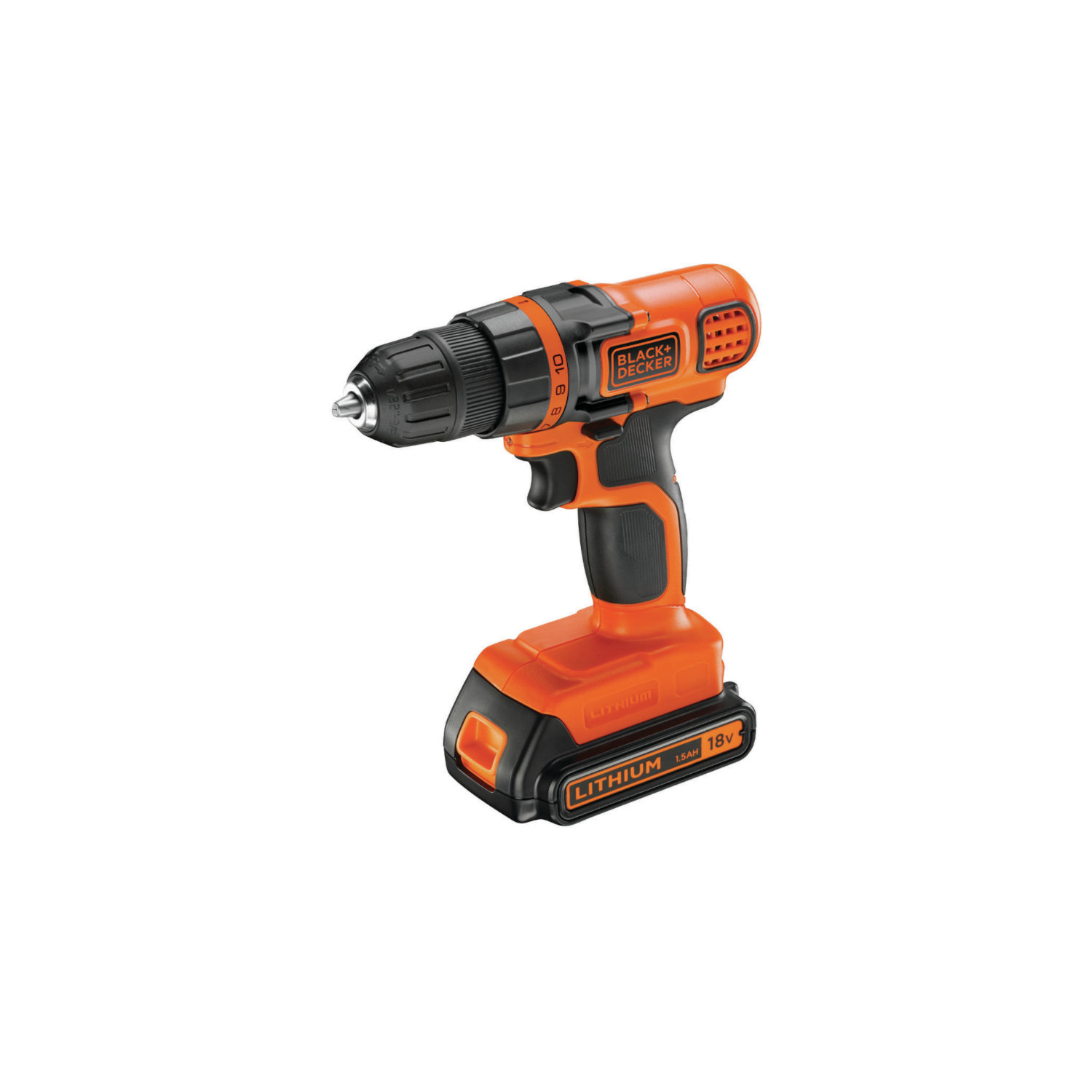 Black+Decker Akku-Bohrschrauber EGBL18K 18 V 1,5 Ah