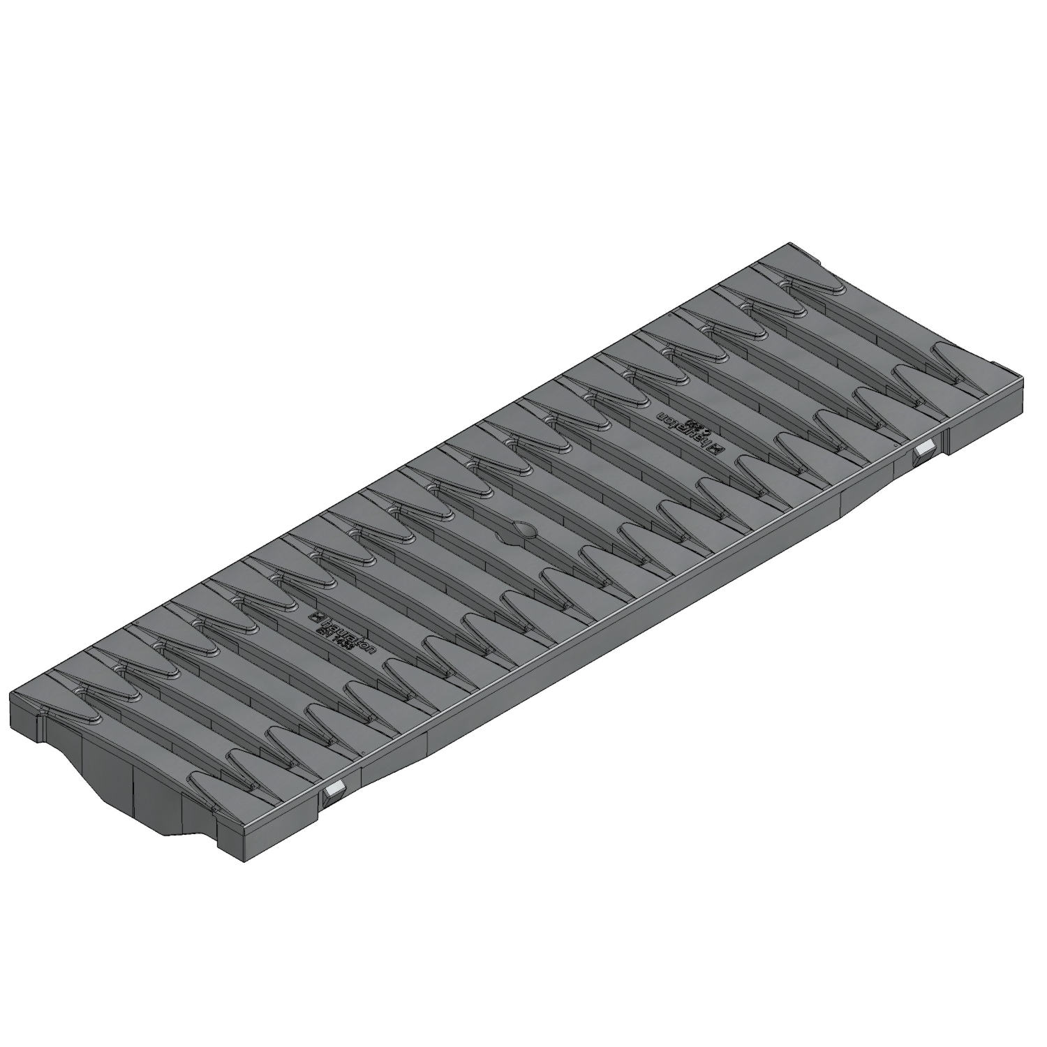 Hauraton Faserfix KS 100 Fibretec Stegrost C 250 500 mm