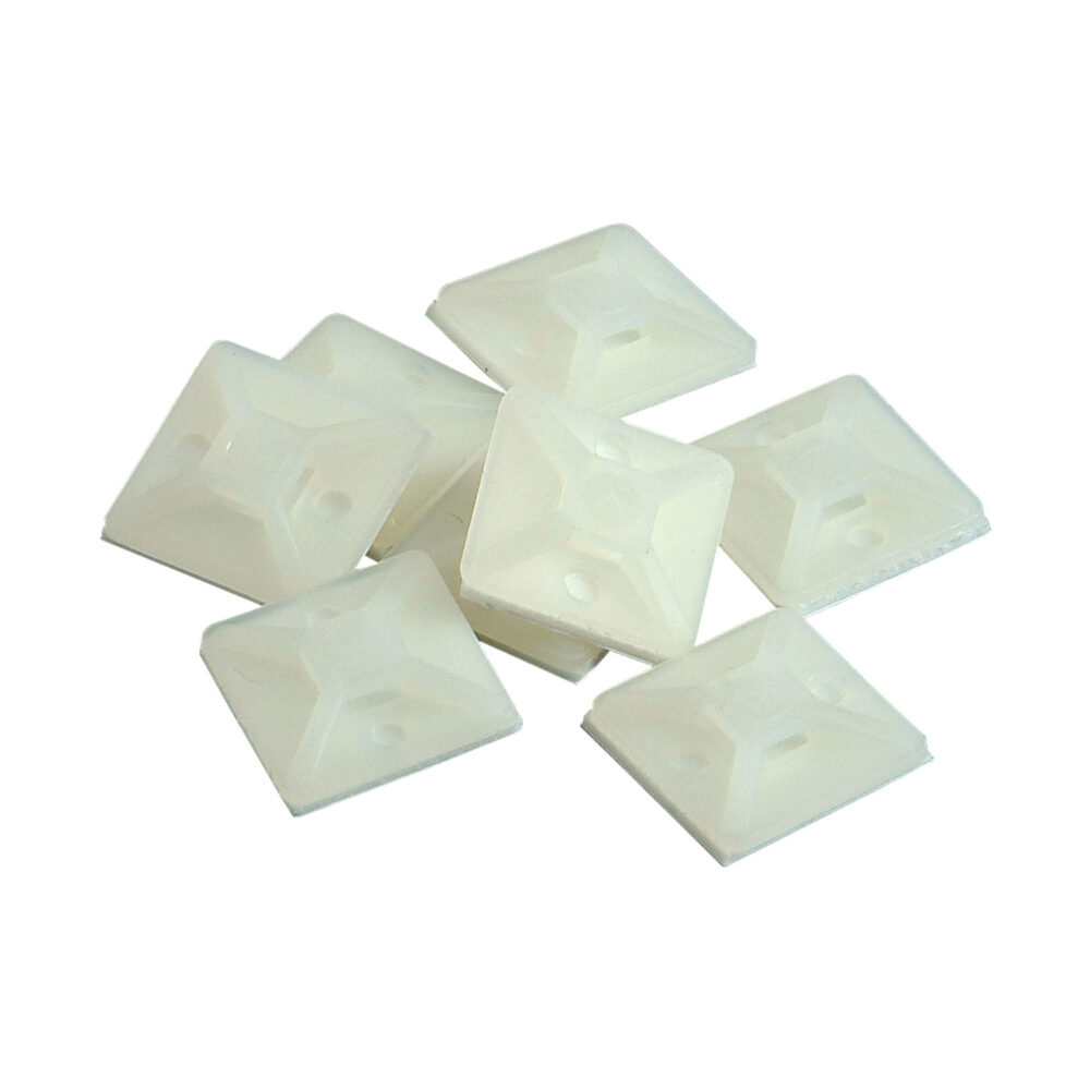Kopp Befestigungssockel für Kabelbinder bis 4,5 mm 25 Stück
