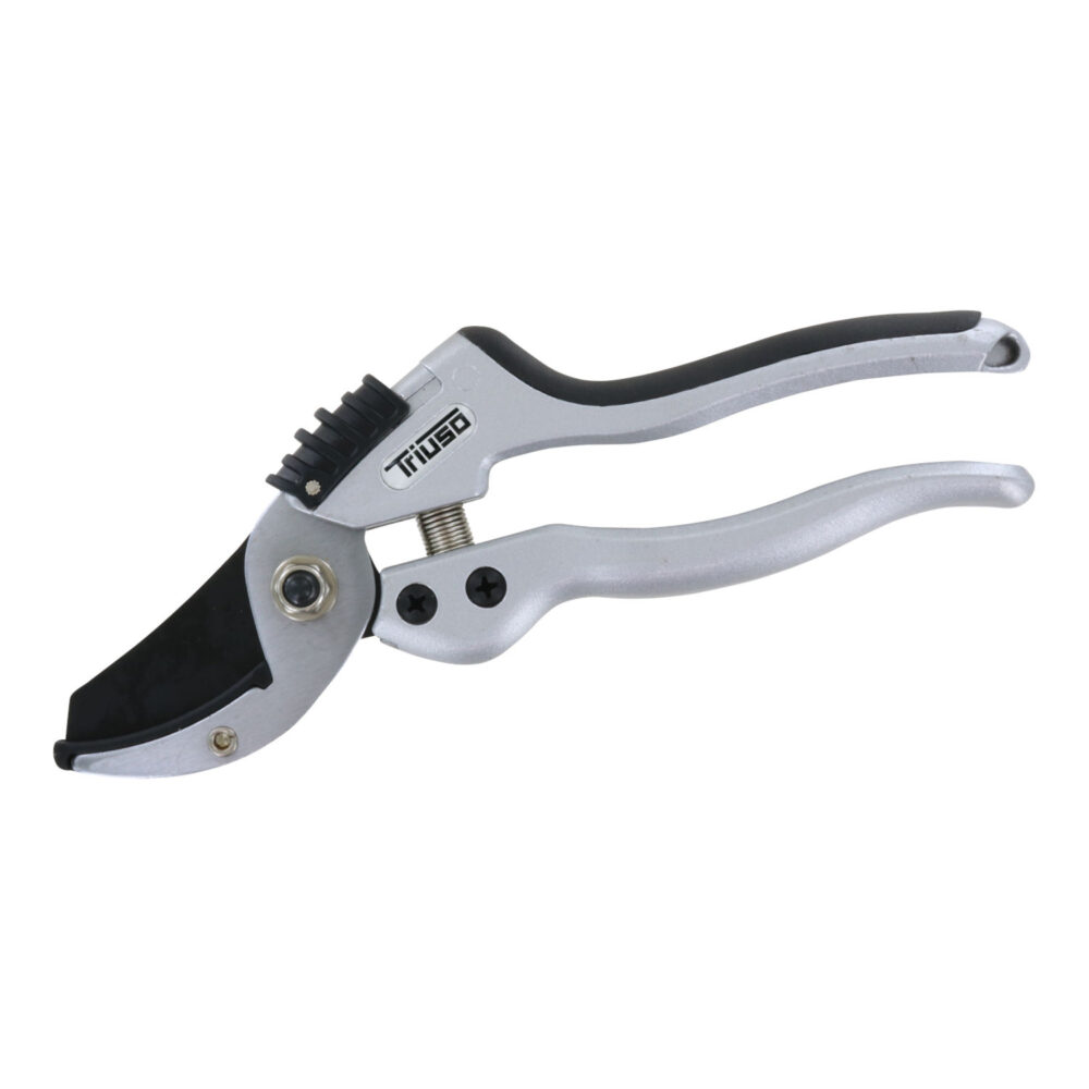 Triuso Amboss-Gartenschere 20 cm bis 25 mm Schnittleistung