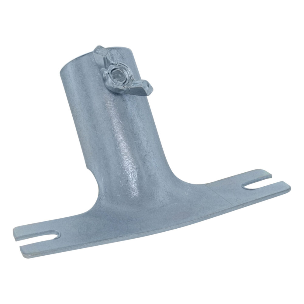 Triuso Stielhalter verzinkt mit Schraube 28 mm