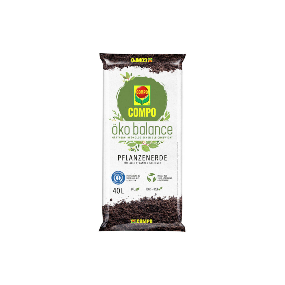 COMPO öko balance Pflanzenerde torffrei 40 l